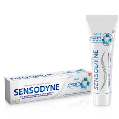 Complete Protection Sensitive Toothpaste, Mint, 3.4 Oz, for Adults