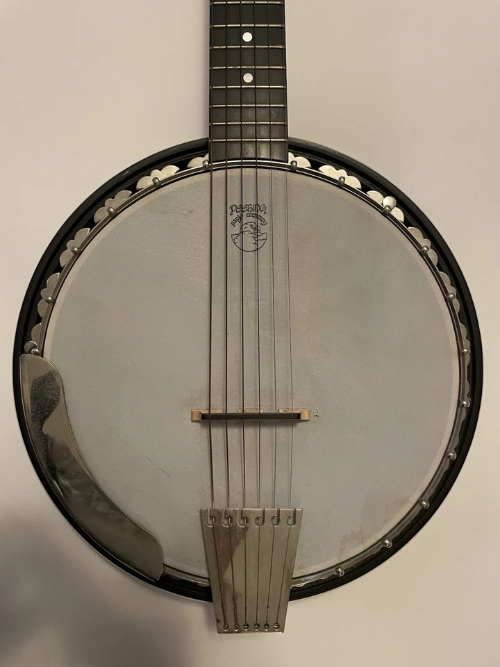 Deering B6 Boston 6 String Banjo W/ Case - Image 2 of 4