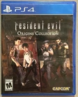 Resident Evil Origins Collection (PlayStation 4, 2016) PS4