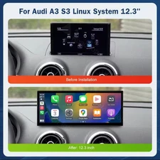 Multimedia Display Audi A3/S3 2014-2019 -12.3 inch Apple Carplay, Android Auto