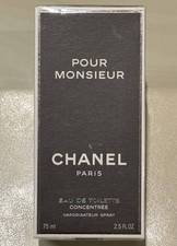 Sealed Vintage Chanel Pour Monsieur EDT Concentree 75ml / 2.5 oz/ Batch  4301