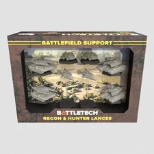 Catalyst Games Battletech Battlefield Support: Recon & Hunter Lances SEALED