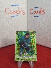 2022 Upper Deck Ice NHL GREEN Thomas Bordeleau #134 San Jose Sharks 
