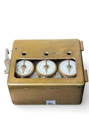 Mosler Safe Co. Hamilton OH Vintage Bank Vault Time Lock   Untested   No Key 