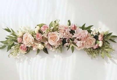 Garland Pink Colors for Weddings Parties and Events Decorations
