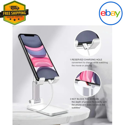 Desk Mobile Phone Holder Stand for Iphone Ipad Xiaomi Adjustable Desktop Tablet