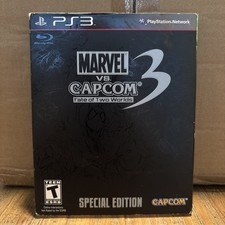 Marvel Vs. Capcom 3: Fate of Two Worlds Special Edition PS3 Complete 