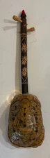 Vintage Gunibri with Tortoise Shell - 3-Stringed Lute - from North Africa *Read*