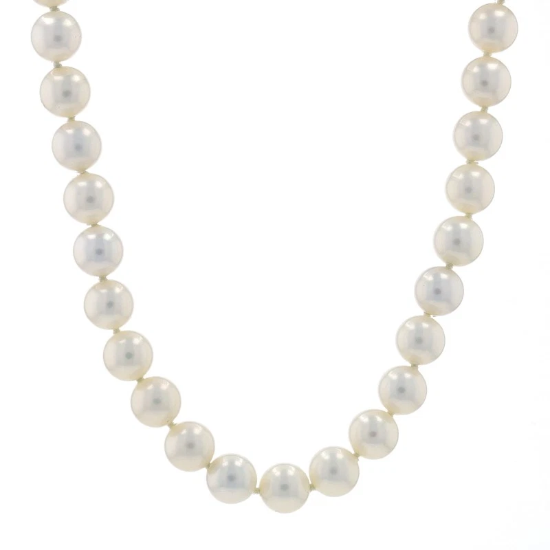 Collar Judith Ripka Perla Amatista Circonita cúbica Cruz Maltesa 18" Esterlina 925 Fe Foto 3 de 4