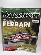 Motor Sport June 2007 - Ferrari 60th Anniversary Issue - F40 & Mario Andretti