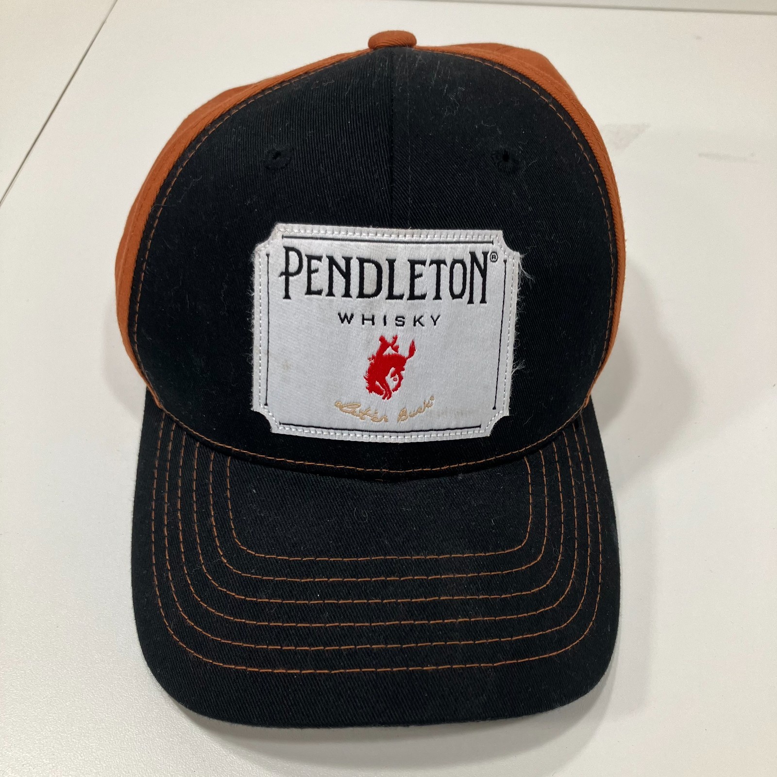 Pendleton Whisky Hat Strapback Leather Strap Pend… - image 1