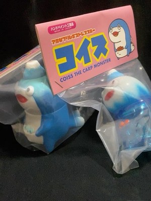 Coiss Toy Coiss The Carp Monster Mount Fuji Blue Set(2Pcs) Sofubi Figure Model