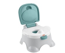 Fisher-Price 3-in-1 Toddler Potty Training Toilet Seat Step Stool 18M