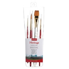 Princeton Heritage, Series 4050, Synthetic Sable Paint Brush for Watercolor, ...