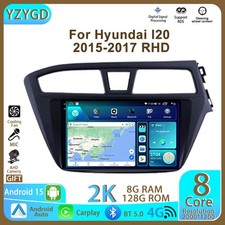 For Hyundai I20 2015-2017 Carplay Android Auto Multimedia Players Radio GPS Navi