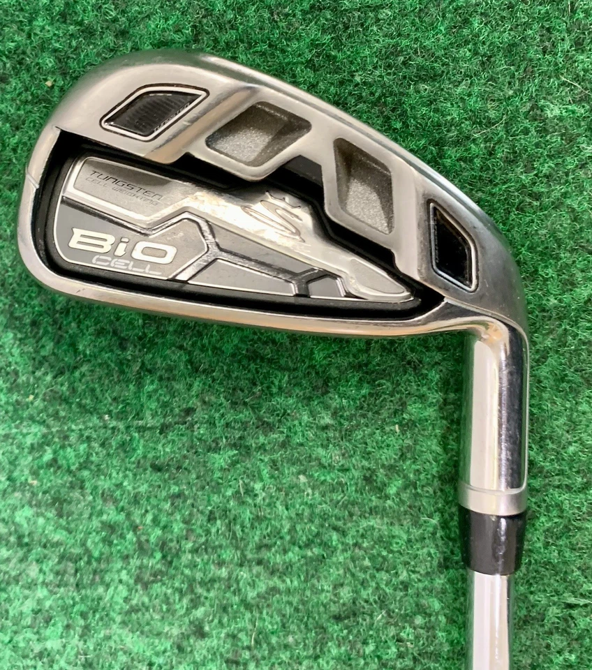 "Célula de tungsteno Cobra Amp Biocell ponderada 6 hierro Dynalite 85 R Flex diestro 37,25""" Foto 3 de 4