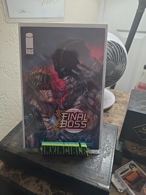 Final Boss #1 Signed by Josh C Lyman. Trade Edition with COA. LTD 500
