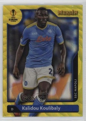 2021 Merlin Collection Chrome UEFA Club Competitions /225 Kalidou Koulibaly 13gh