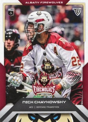 2025 TFL National Lacrosse League Color Match Parallel - Nick Chaykowshy