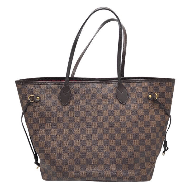 LOUIS VUITTON Neverfull MM Damier Canvas Tote Bag N51105 #2635-image