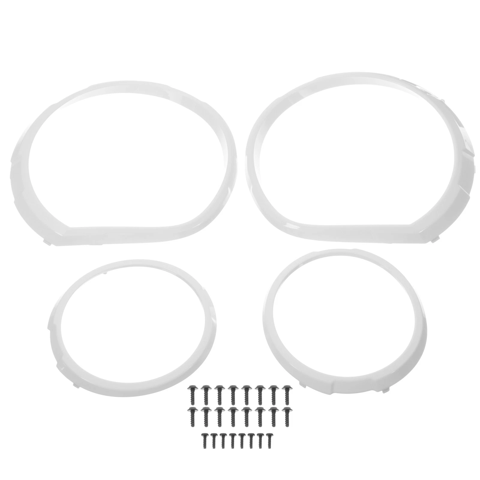 OEM NEW 2014-2016 Chevrolet Sonic Rear Tail Light Lamp Trim Rings 95351692