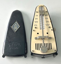 Black Wittner Taktell 836 Metronome Made in Germany - with Box Instructions