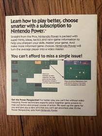 Mike Tyson's Punch-Out Nintendo NES Punchout Original Letter & Manual (writing)