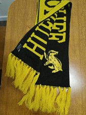 Hufflepuff Scarf Universal Wizarding World Harry Potter Black Yellow