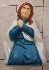 26” Mary Nativity Blow Mold Outdoor Yard Decor Christmas General Foam