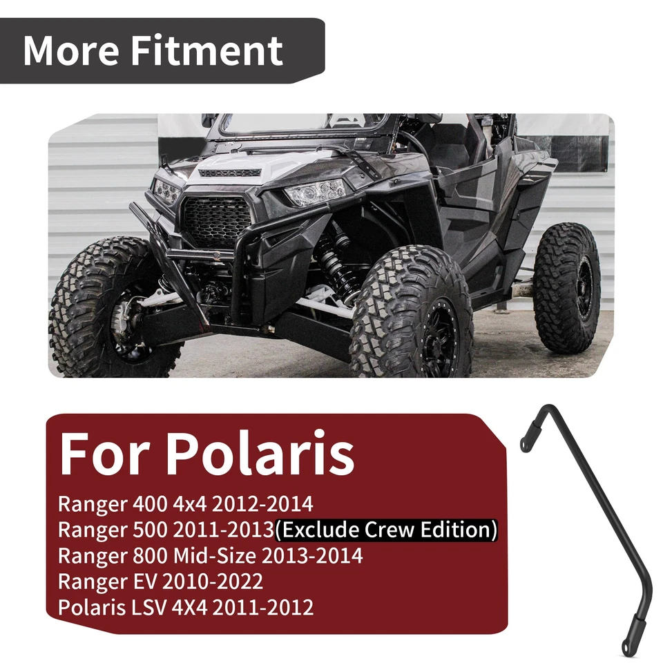 Rear Stabilizer Sway Bar for Polaris Ranger Ev Electric 2010 - 2019 1016615-458 - Image 3 of 4