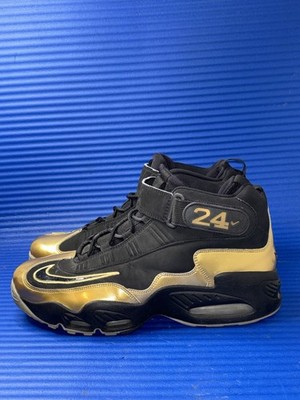 Nike Air Griffey Max 1 Black ゴールド Size 14- Men's Nike Air Griffey Max 1 Black Metallic Gold 354912