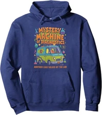 Lab Week 2025 Retro Mystery Machine Of Diagnostics Unisex Hooded Sweatshirt