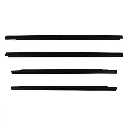 Outer Weatherstrip Door Belt 4PC Fits Mitsubishi L200 Strada 4D UTE 1996-05 E10 - Picture 2 of 7