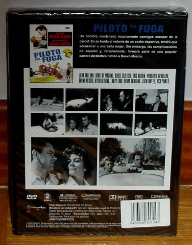 PILOTO A LA FUGA DVD NUEVO PRECINTADO CINE CLASICO DRAMA SUSPENSE (SIN ABRIR) R2 - Imagen 2 de 2