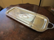 Barker Ellis 1900-1940 Antique US Silver-Plated Platters & Trays