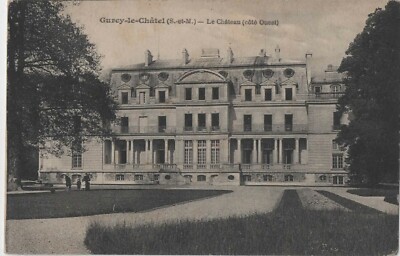 CPA 77 - Gurcy-le-Châtel - Le Château ( côté Ouest )