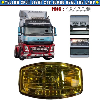 JUMBO 320FF OVAL/Dachstrahler Lichtleiste LEDs für DAF LKW 24V Jumbo Oval Nebelscheinwerfer