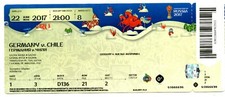 Ticket Confed-Cup 2017 #08 Germany - Chile