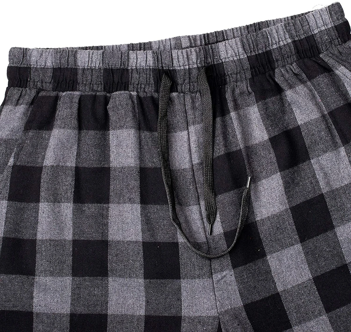 Alimens & Gentle Women's Pajama Pants Buffalo Plaid Bottoms Cotton Stretch  Sleep Pant with Pockets Sleepwear black&white Small at  Women's  Clothing store