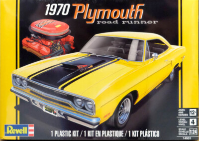1970 Plymouth Road Runner 1:24 Model Kit Bausatz Revell 4531