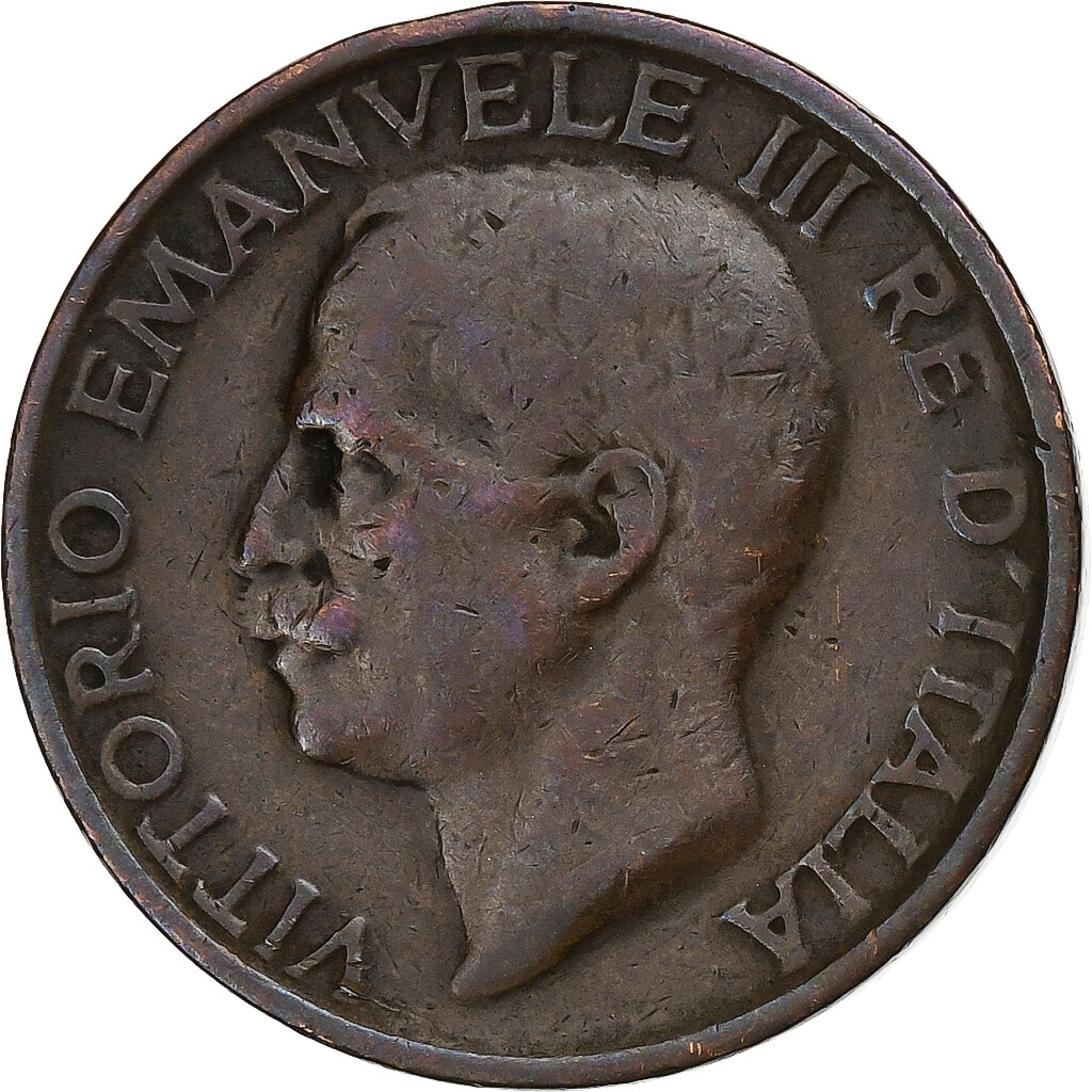 1049334] Italy, Vittorio Emanuele III, 10 Centesimi, 1920, Rome