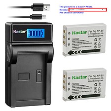 Kastar Battery LCD Charger for Fujifilm NP-95 BC-65N  Fuji FinePix X-S1 Camera