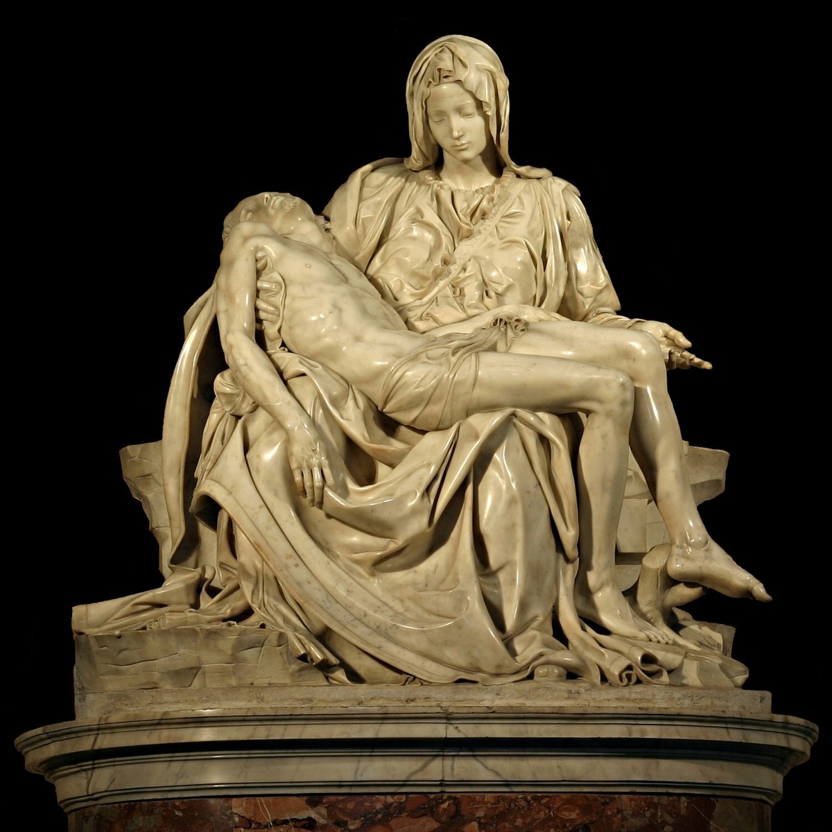 Michelangelo Pieta Poster Art Photo Great Sculpture Masterpieces 8x8 or  12x12