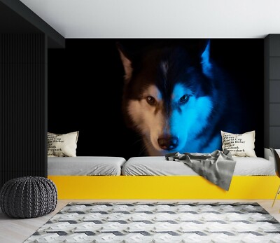 3D Animal Wolf 34409NA Wallpaper Wall Murals Removable Wallpaper Fay