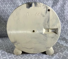 Vintage Mid Century Plastic Leecraft Banclok Counting Quarter Coin Bank