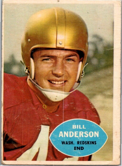 1960 Topps Baseball Card #126 Bill Anderson Vintage Collectible