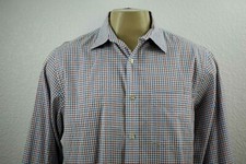 Banana Republic Men's Button Front Long Sleeve Shirt Size L 16-16 1/2