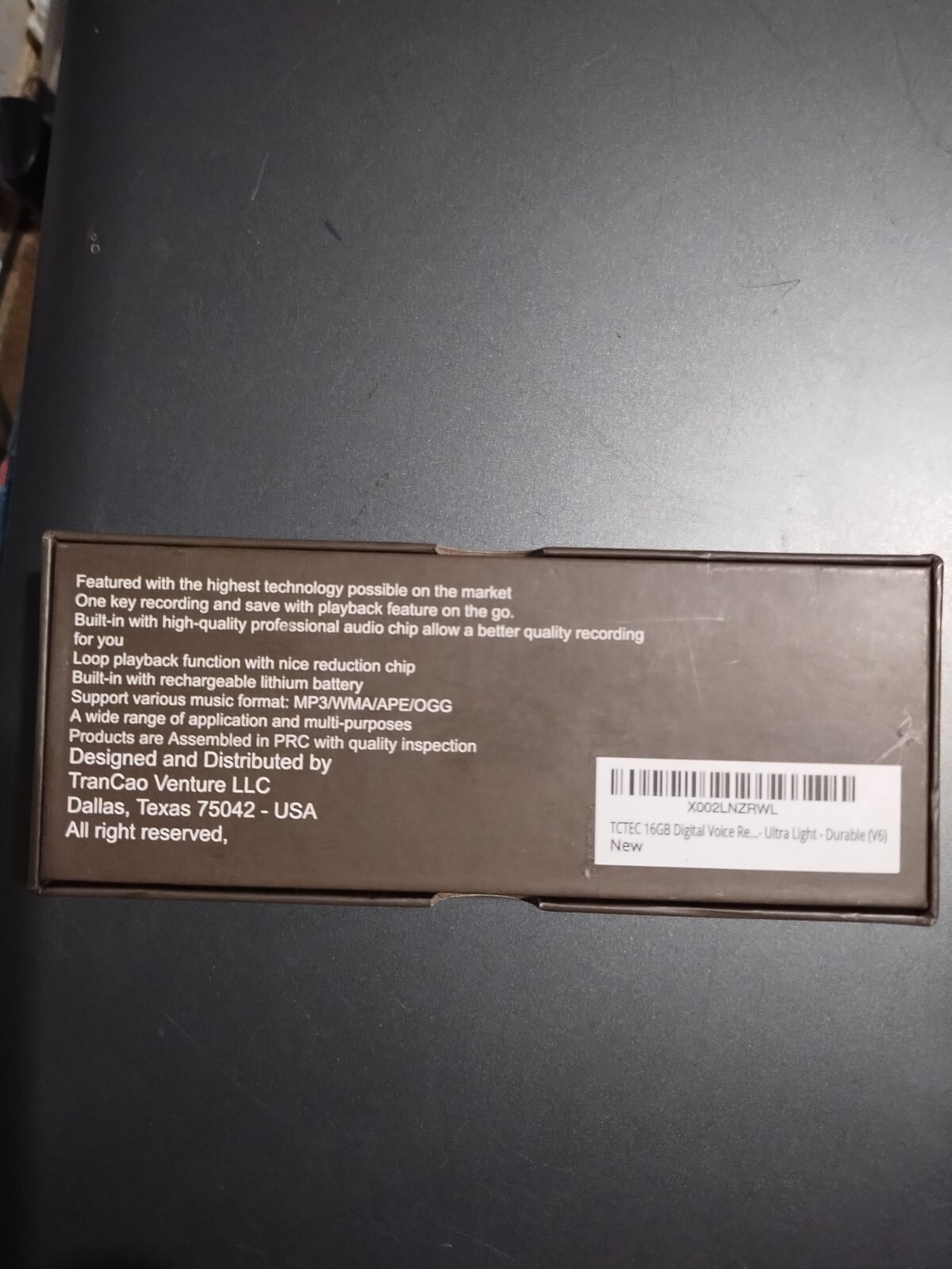 TCTEC 16GB Voice Recorder Pen Ultra Light Weight