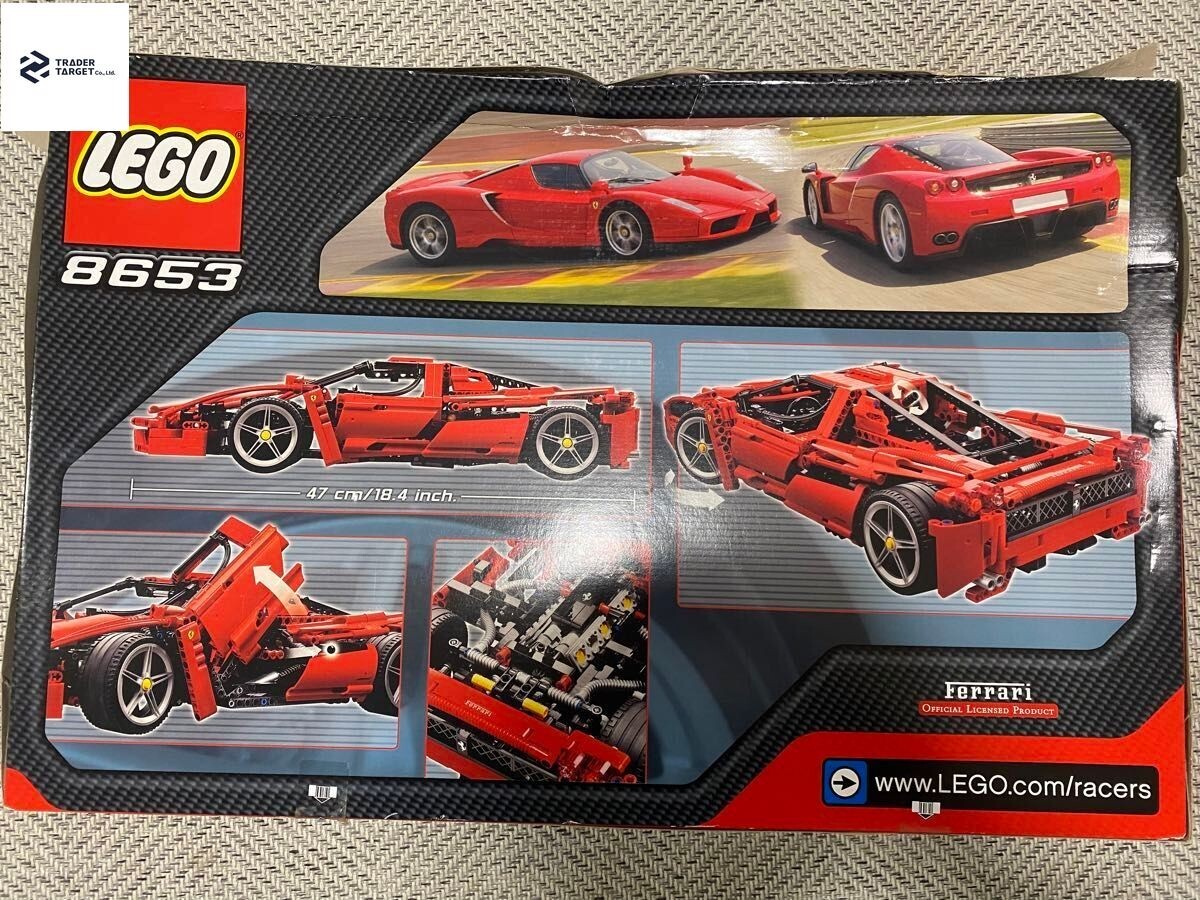 LEGO Racers Enzo Ferrari 1:10 8653 In 2005 New Retired Sealed