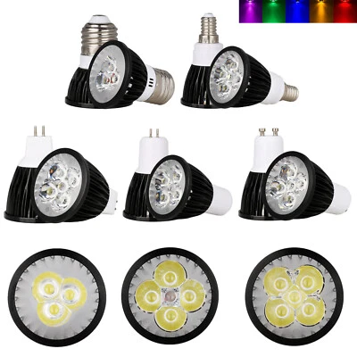 Dimmbare LED-Spotlight-Glühbirne E27 Gu10 Mr16 E14 Gu5.3 B22 Glühbirnen 85-265 V - Bild 1 von 4